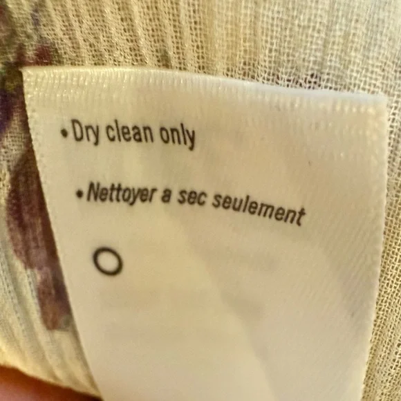 Paige Women’s Genie Floral Ruffle Sleeve Silk Sheer Blouse Top Size X-Small - Picture 12 of 14